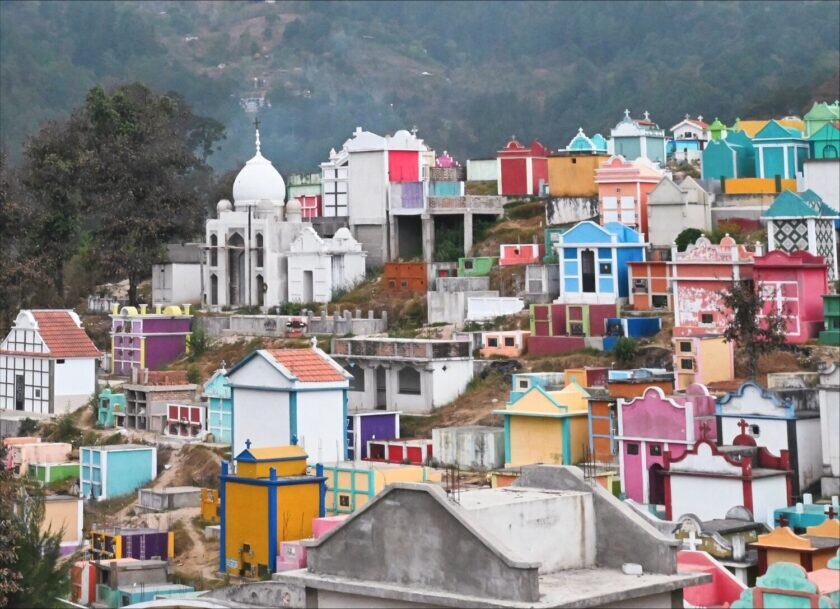 عجایب سرزمین مردگان رنگی گواتمالا