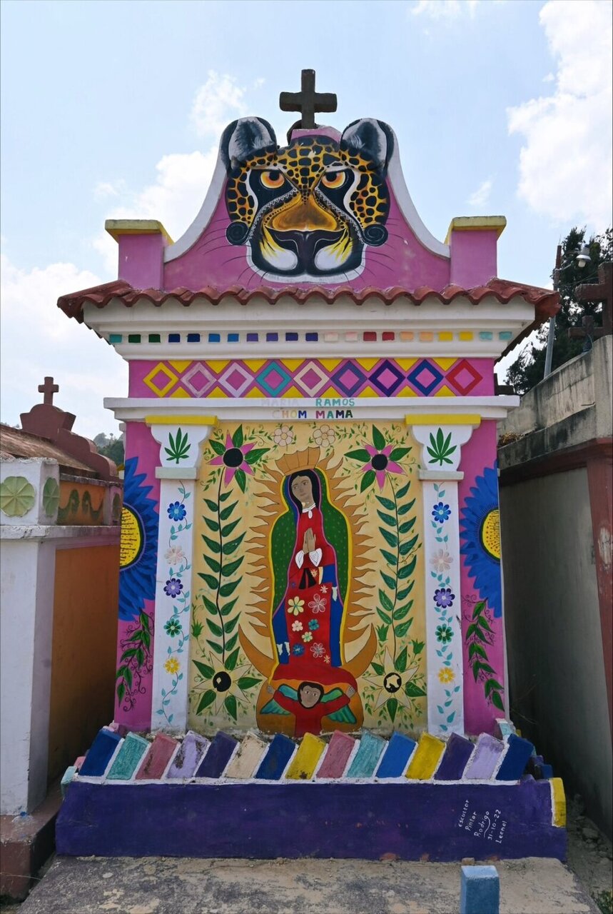 عجایب سرزمین مردگان رنگی گواتمالا