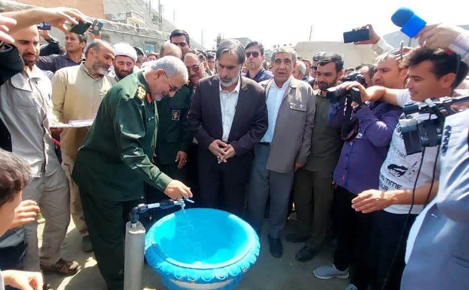 ۱۰۰۰ خانوار خراسان شمالی از نعمت آب شرب پایدار بهره‌مند شدند