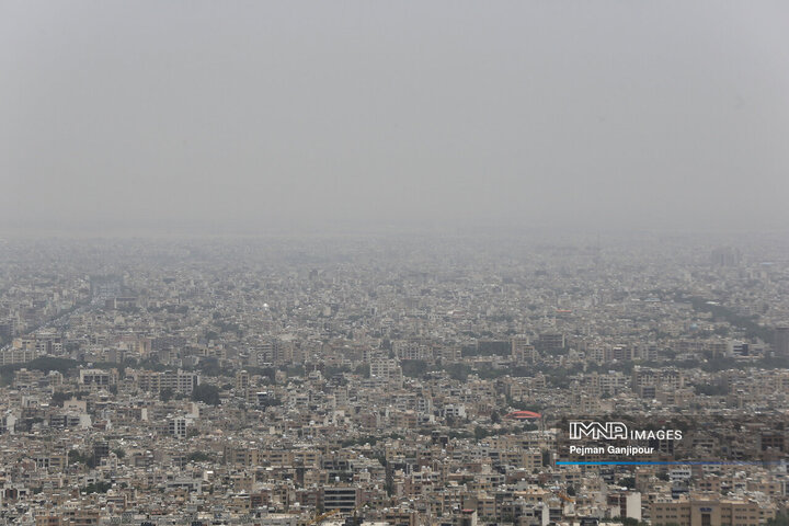 آلودگی هوای اصفهان؛ ناسالم برای عموم