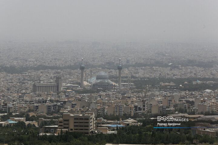 شاخص کیفیت هوای اصفهان امروز دوشنبه ۱۱ تیر + آخرین وضعیت