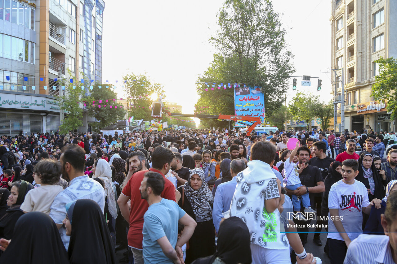 جشن بزرگ دو کیلومتری عید غدیر در شهرکرد