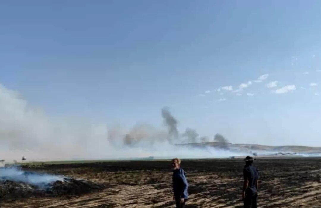 آتش ۵۰ هکتار از مراتع و اراضی کشاورزی سوق را طعمه خود کرد