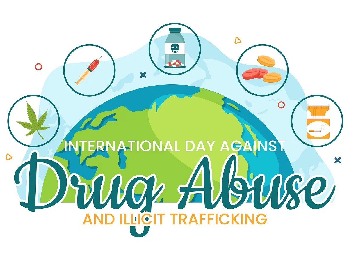روز جهانی مبارزه با مواد مخدر + تاریخچه، شعار و پوستر International Day Against Drug Abuse