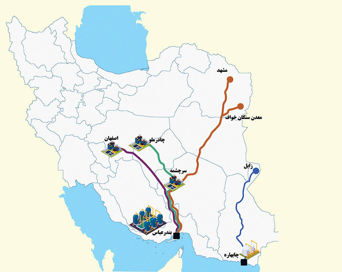 آب خلیج فارس به رفسنجان رسید