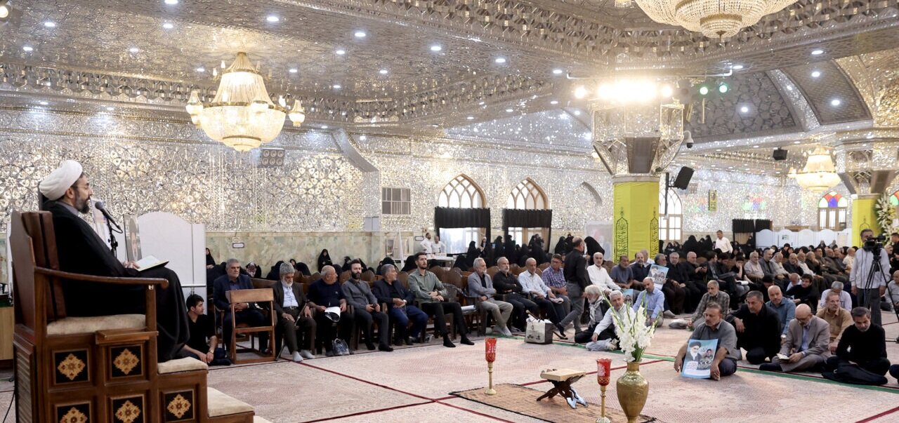 مراسم اربعین شهید امیرعبداللهیان برگزار شد+ تصایر