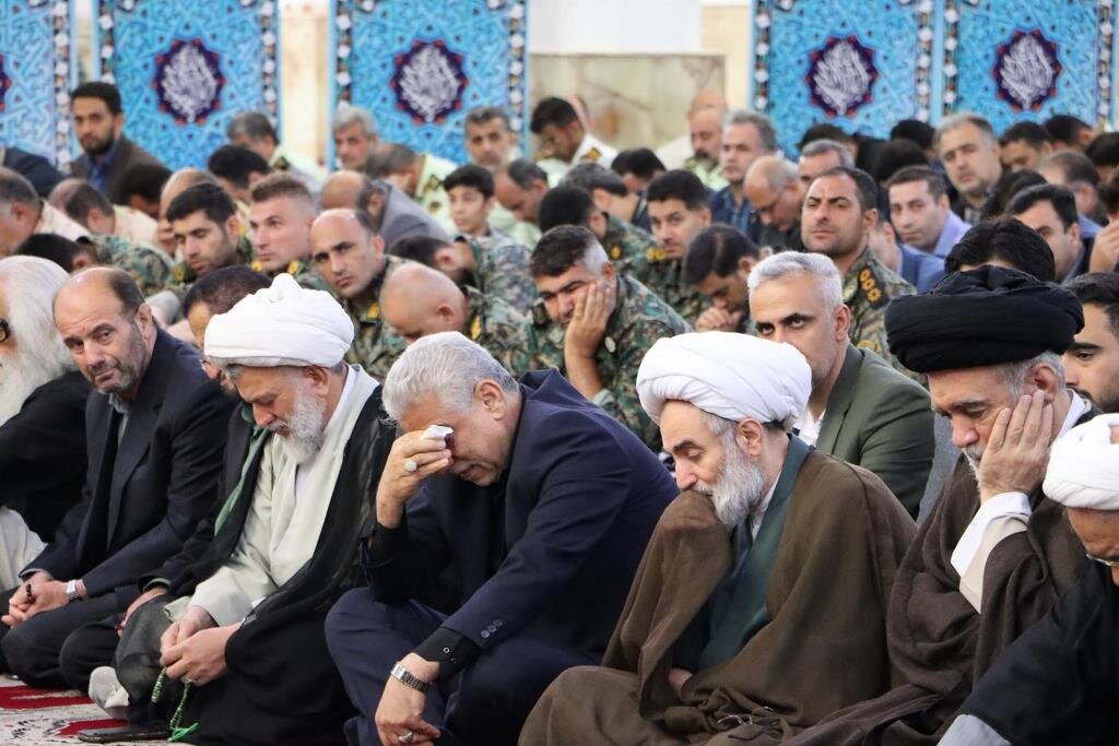 مراسم اربعین شهید جمهور و سالگرد شهدای هفتم تیر در رشت برگزار شد