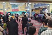 فیلم| حضور گسترده مردم تبریز در ساعات اولیه رای‌گیری