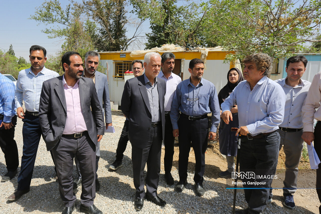 جانمایی بیش از ۱۲ مکان در پروژه فاز سوم دریاچه باغ فدک