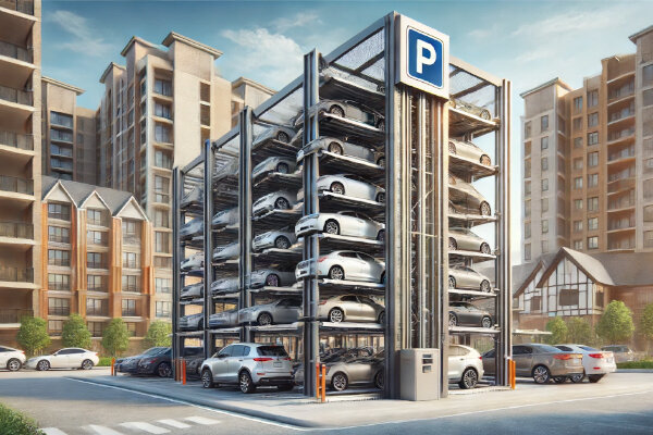 پارکینگ مکانیزه مسکونی (ستونی)؛ راهحل کمهزینه برای مشکلات کسری پارکینگ