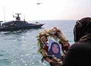 گلباران محل شهادت مسافران پرواز ۶۵۵ در خلیج فارس