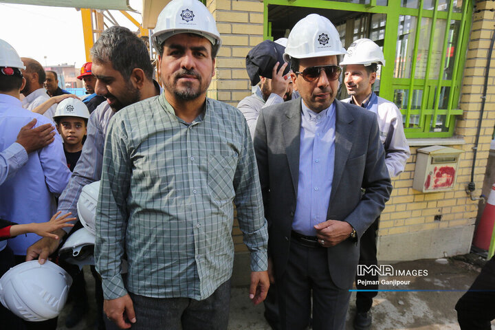 بازدید ائمه جماعت شهرداری  اصفهان از پروژه‌های شهری