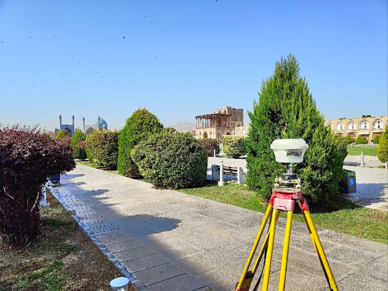 اجرای عملیات پروژه تصویربرداری ۳۶۰ درجه در محدوده فرهنگی تاریخی شهر اصفهان