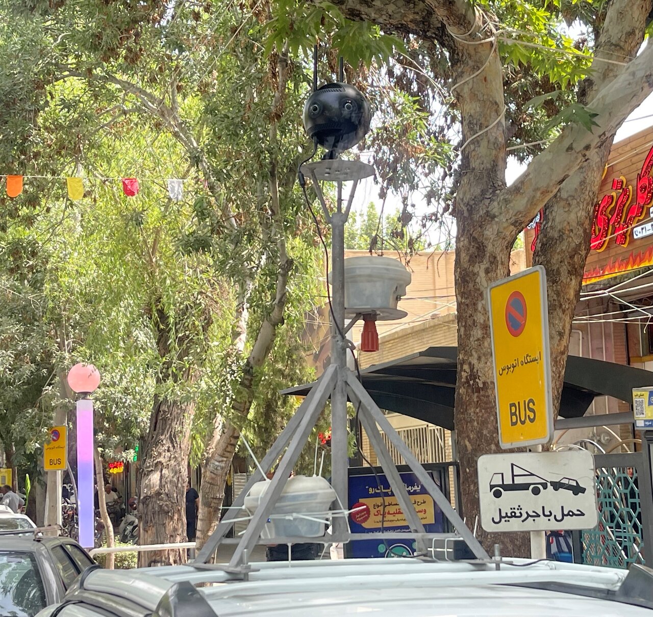 اجرای عملیات پروژه تصویربرداری ۳۶۰ درجه در محدوده فرهنگی تاریخی شهر اصفهان