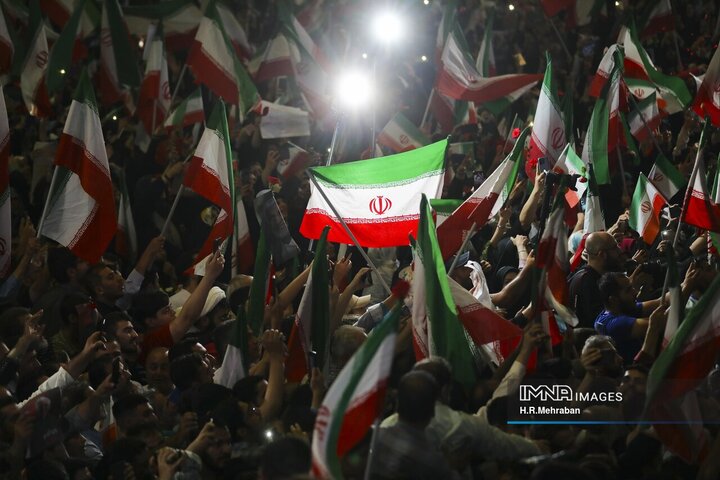 اجتماع مردم تهران در حمایت از سعید جلیلی