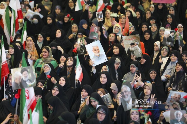 اجتماع مردم تهران در حمایت از سعید جلیلی