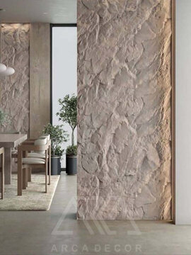 آرکا دکور | تولید کننده انواع دیوارپوش طرح سنگ پلی یورتان