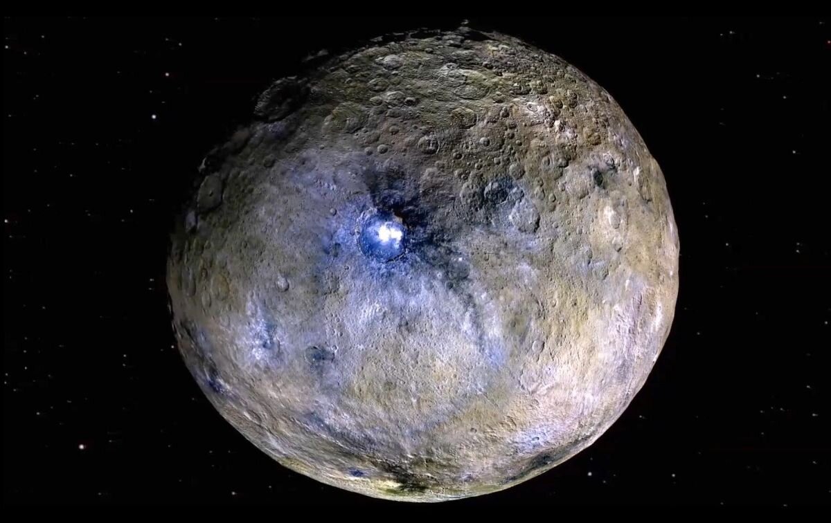 سیاره کوتوله 1 Ceres در تقابل خورشیدی قرار می‌گیرد