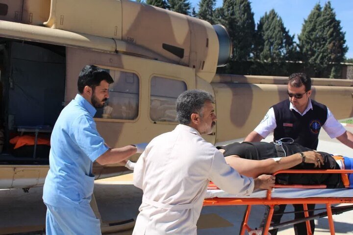 انجام ۷ عملیات مردم یاری پایگاه هوانیروز کرمانشاه طی هفته گذشته