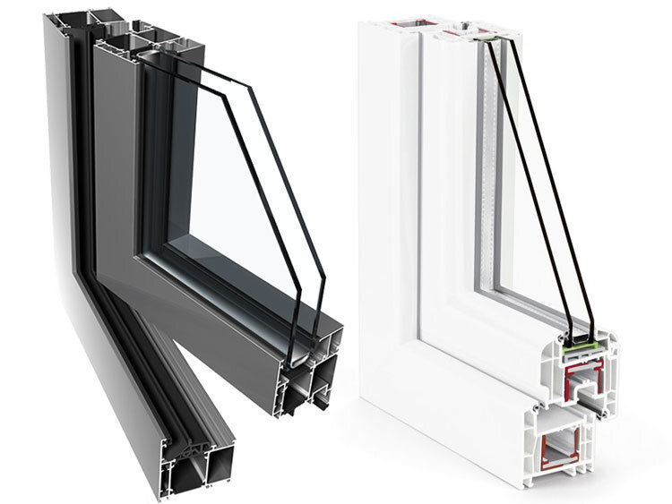 تفاوت پنجره upvc با pvc و مقایسه ویژگی ها