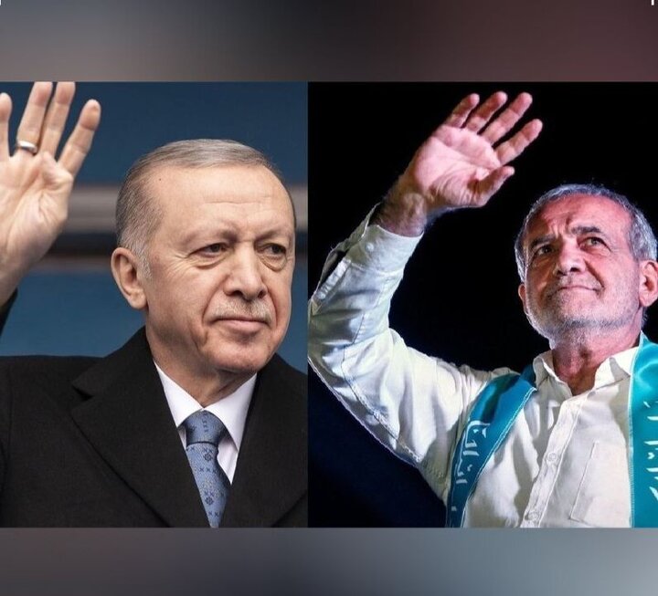 گفت‌وگوی تلفنی اردوغان با پزشکیان