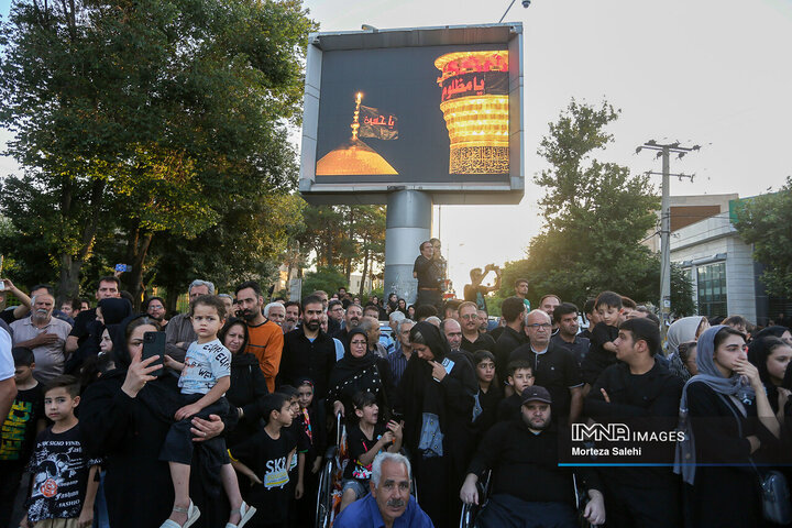 قافله نمادین ورود امام حسین(ع) به کربلا