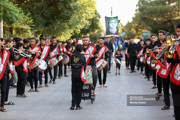 قافله نمادین ورود امام حسین(ع) به کربلا