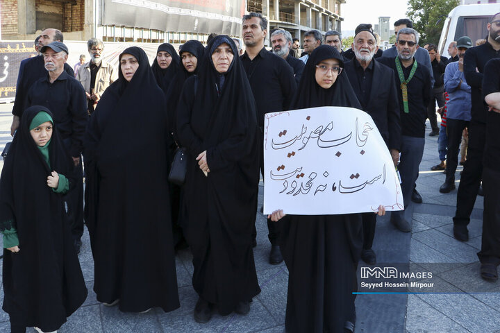 راهپیمایی عفاف و حجاب در مشهد