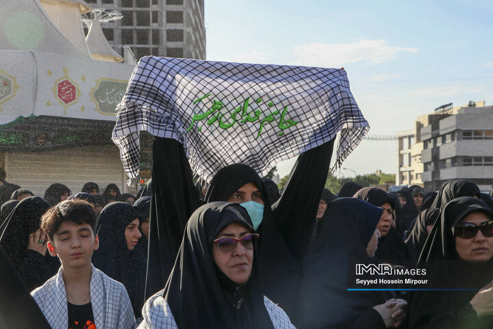 راهپیمایی عفاف و حجاب در مشهد