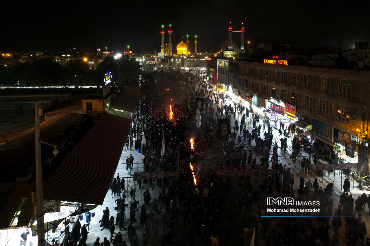 این شهر عزادار حسین(ع) است