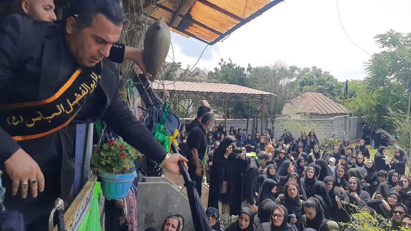 روایتی از حاجتروایی روسریهای پیرعلم ۳۰۰ ساله در کلوده مازندران+ فیلم