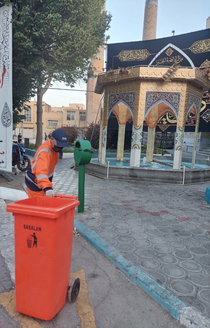 دلخوشیهای پاکبانی که خادمالحسین(ع) شد