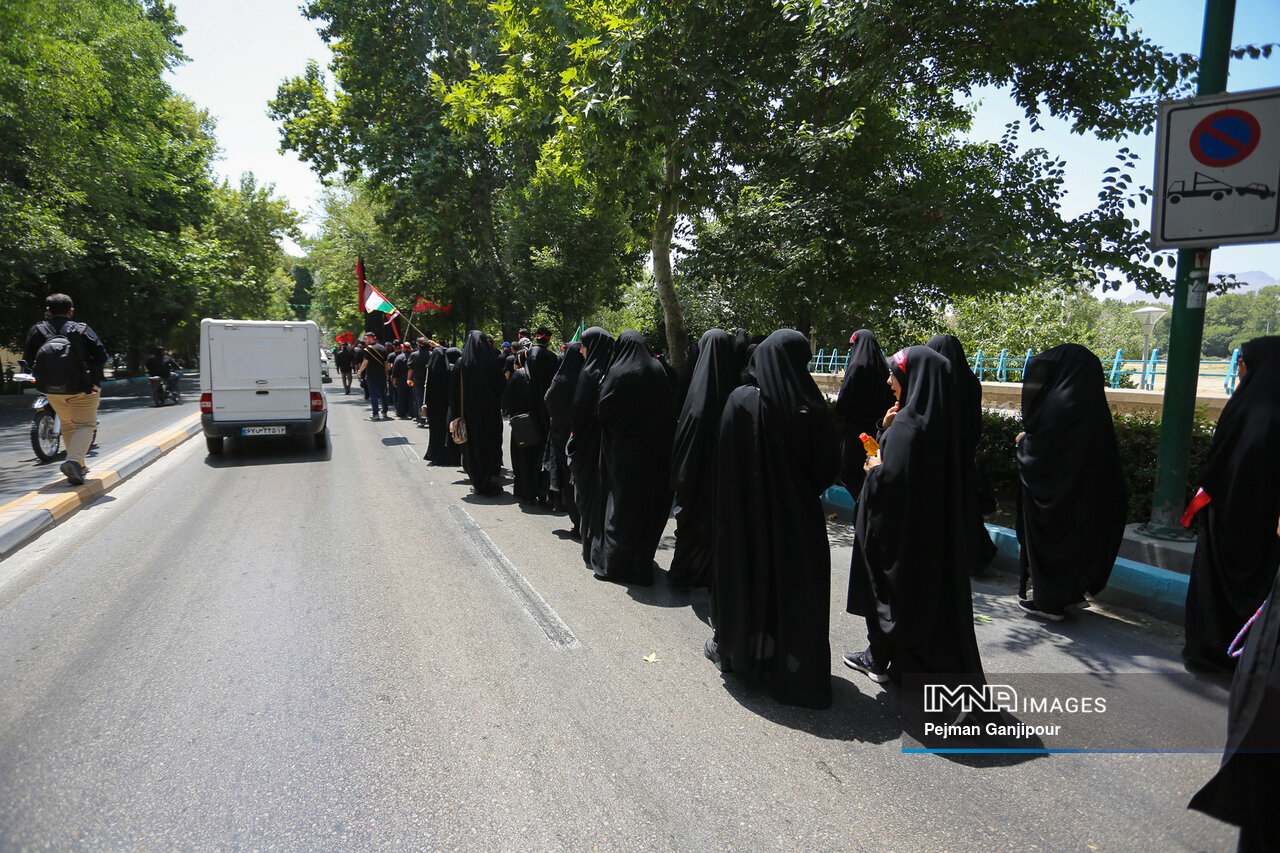 زنجان یک صدا فریاد «یا زینب» شد