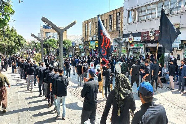 فیلم| عزاداری تاسوعای حسینی در سنندج