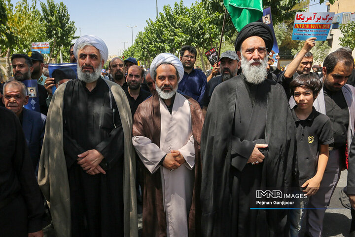 راهپیمایی «جمعه‌های خشم» در اصفهان