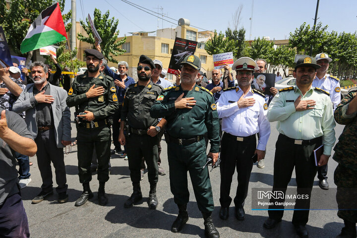 راهپیمایی «جمعه‌های خشم» در اصفهان