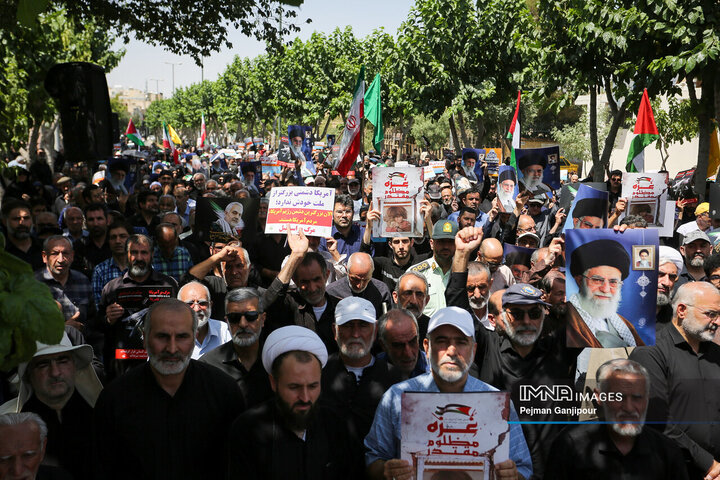 راهپیمایی «جمعه‌های خشم» در اصفهان