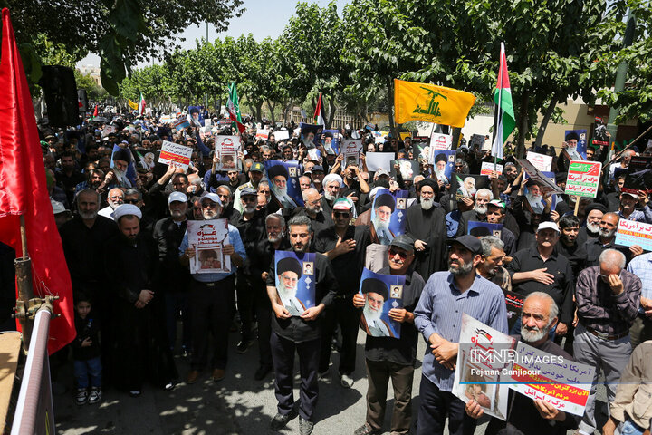 راهپیمایی «جمعه‌های خشم» در اصفهان