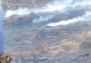 جولان شعله‌های آتش در چهار منطقه شهرستان باشت