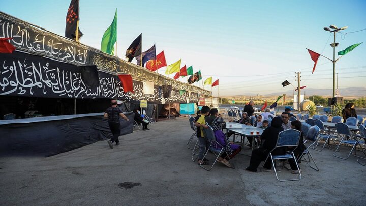 موکبداری هیئت رزمندگان اسلام از شرق تا غرب کشور