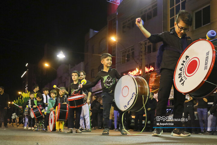 مراسم عزاداری «شاه حسین‌گویان» در تبریز