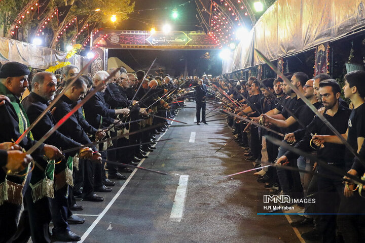 مراسم عزاداری سنتی «شاه‌ حسین گویان» در تهران