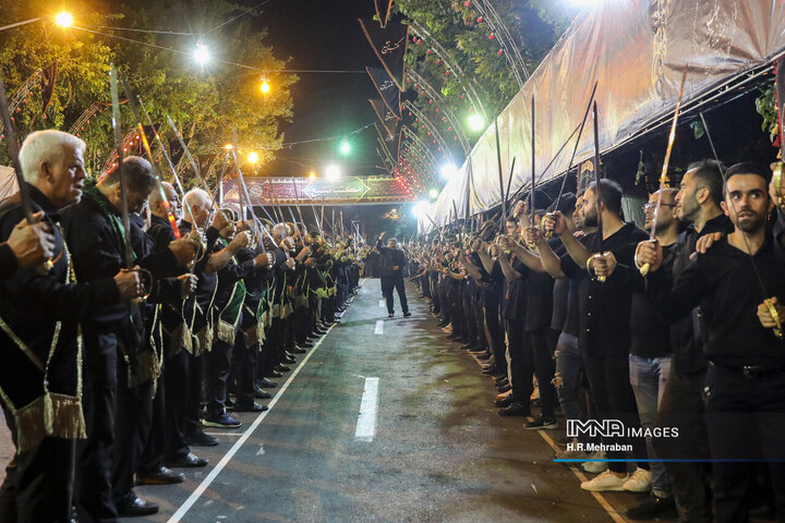 مراسم عزاداری سنتی «شاه‌ حسین گویان» در تهران