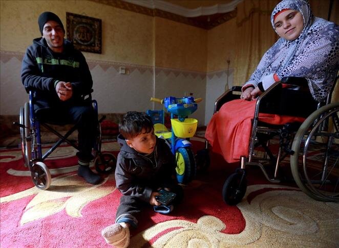 وضع اسف‌بار معلولان در غزه شکنجه بارز است