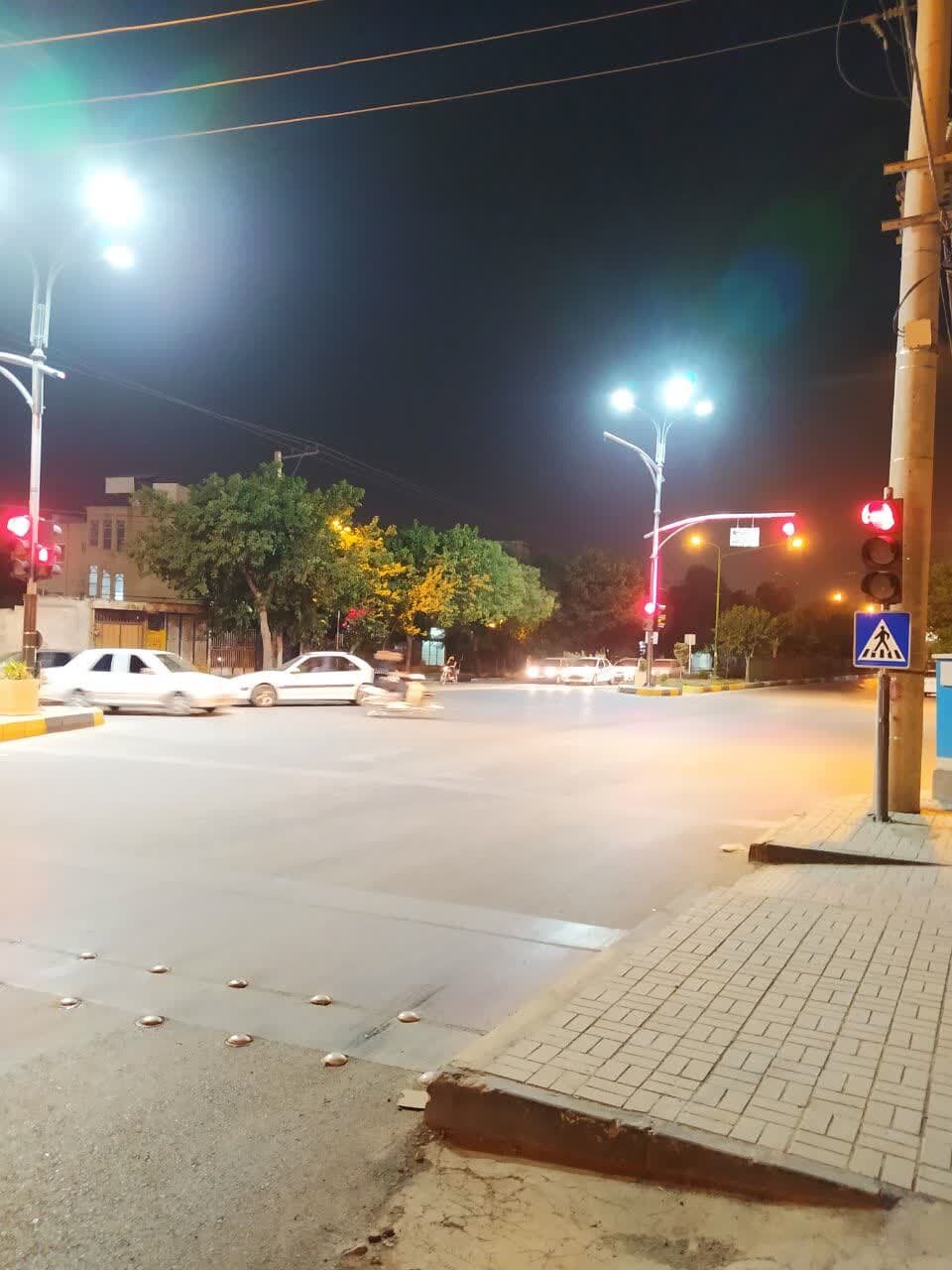 هوشمندسازی چهارراه قدس با اعتباری بالغبر ۱۲۰ میلیون تومان