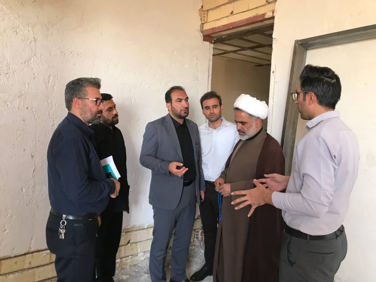 پیشرفت ۷۰ درصدی زائرسرای بنیاد شهید و امور ایثارگران استان در مرز مهران
