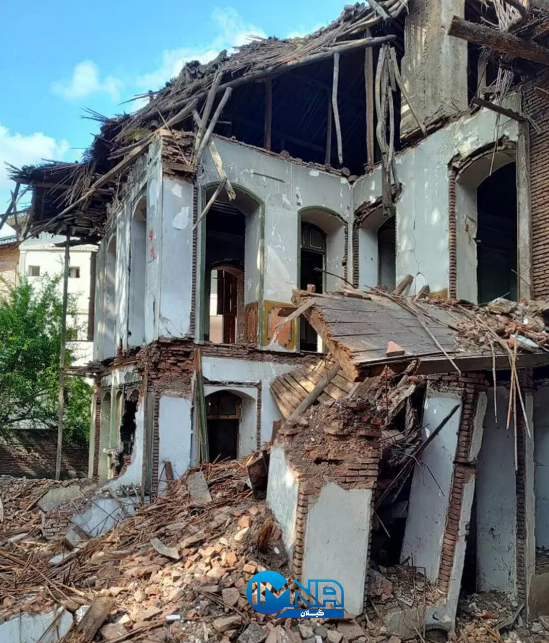 خانه مدیری، میراث ارزشمندی که تخریب شد