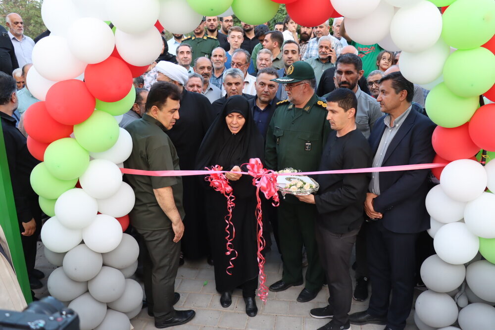ورزشگاه ۳۰۰۰ نفری شهید دکتر بهشتی به بهره‌برداری رسید
