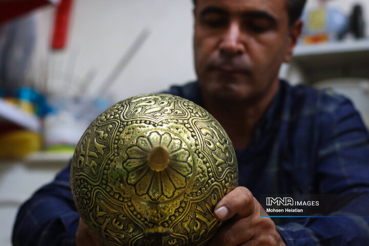 Art of Devotion: Isfahan's Artisans Create Breathtaking Chain Mail, Kolah Khud for Religious Rituals