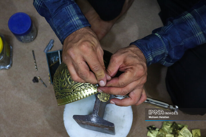 Art of Devotion: Isfahan's Artisans Create Breathtaking Chain Mail, Kolah Khud for Religious Rituals